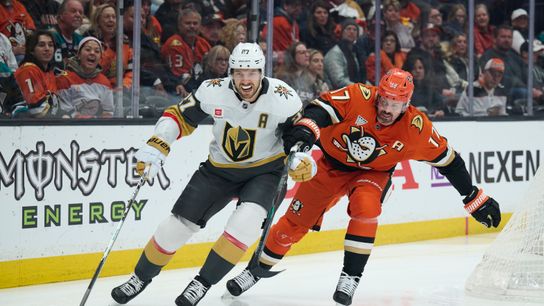 Golden Knights' late comeback not enough to overcome Ducks in 4-3 loss