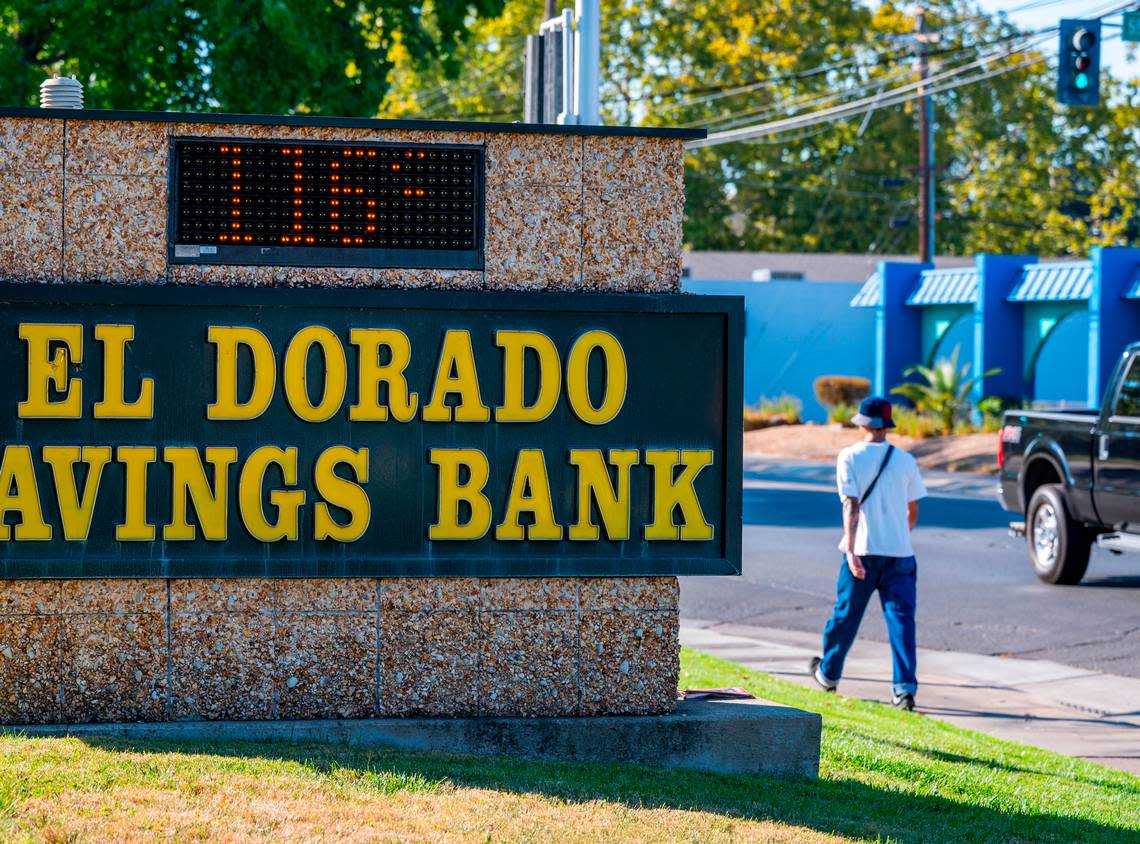 The temperature reads 116 degrees on a digital sign at the El Dorado Savings Bank on Folsom Boulevard in East Sacramento on Tuesday, Sept. 6, 2022, the hottest day in the history of the city. The 116-degree record for downtown Sacramento exceeded the previous all-time record for the city, 114 degrees in July 1925, by two degrees.