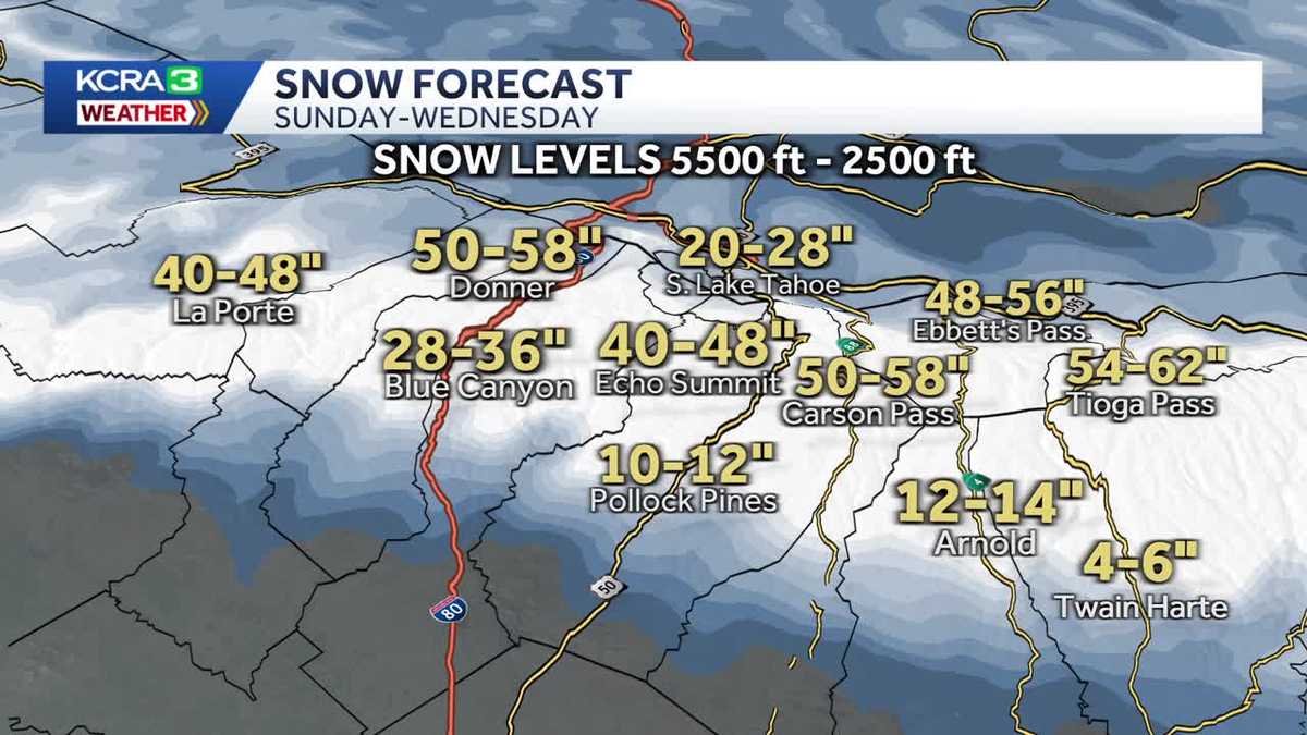 Rain and snow on the way