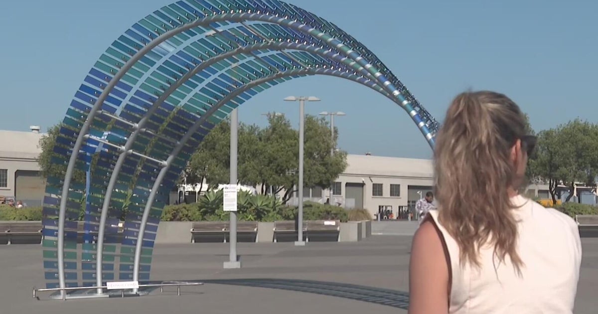 San Francisco Embarcadero gets new piece of public art
