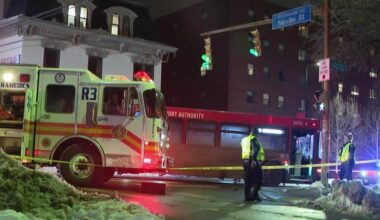 Woman hit by PRT bus in Pittsburgh