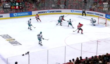 Ryan Donato scores twice as the Blackhawks beat the Sharks 6-3