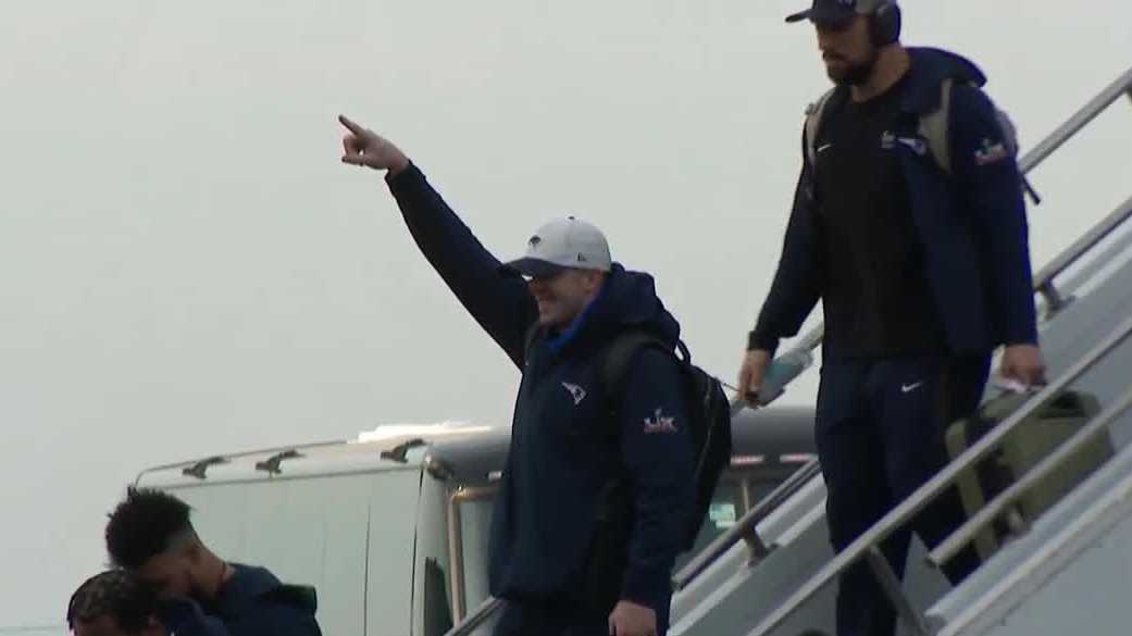 Patriots arrive in Bay Area ahead of Super Bowl LX