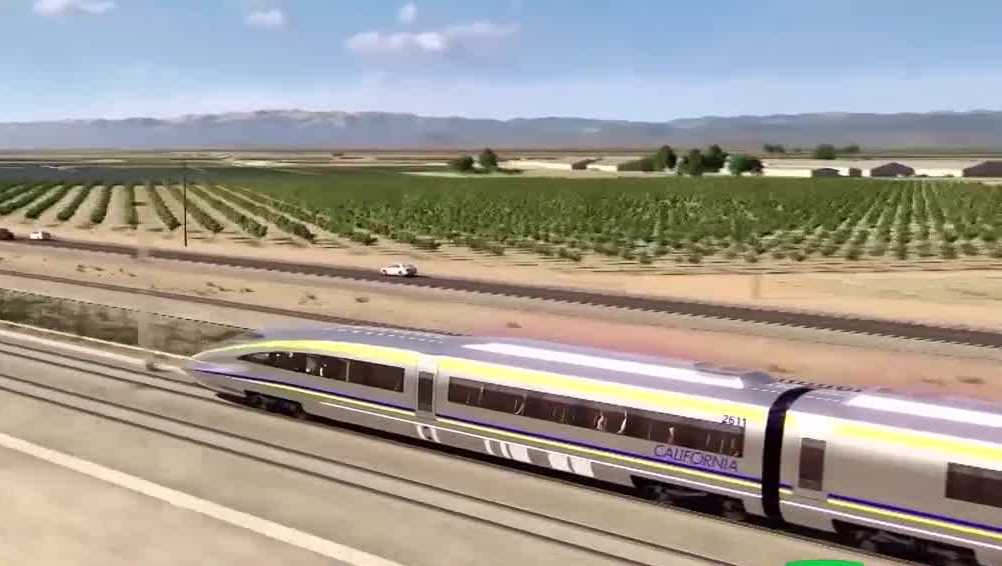 Southern railhead facility completed for California high-speed rail in Kern County