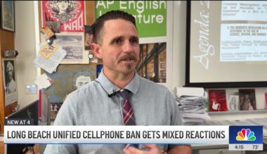 Long Beach Unified School District’s cell phone ban gets mixed reactions – NBC Los Angeles