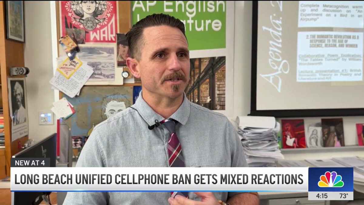 Long Beach Unified School District’s cell phone ban gets mixed reactions – NBC Los Angeles