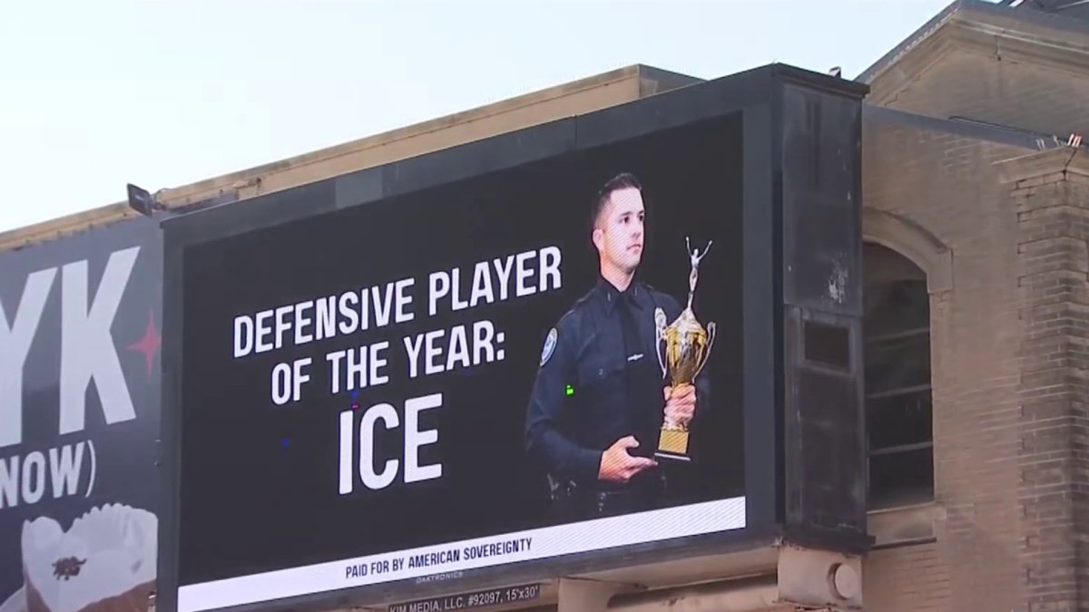 Pro-ICE billboards appear in San Francisco’s Embarcadero – NBC Bay Area