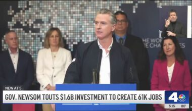 Governor Newsom in Orange County for ‘California Jobs First’ tour – NBC Los Angeles