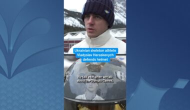 Why Ukrainian skeleton racer Vladyslav Heraskevych still wears banned helmet – NBC Los Angeles