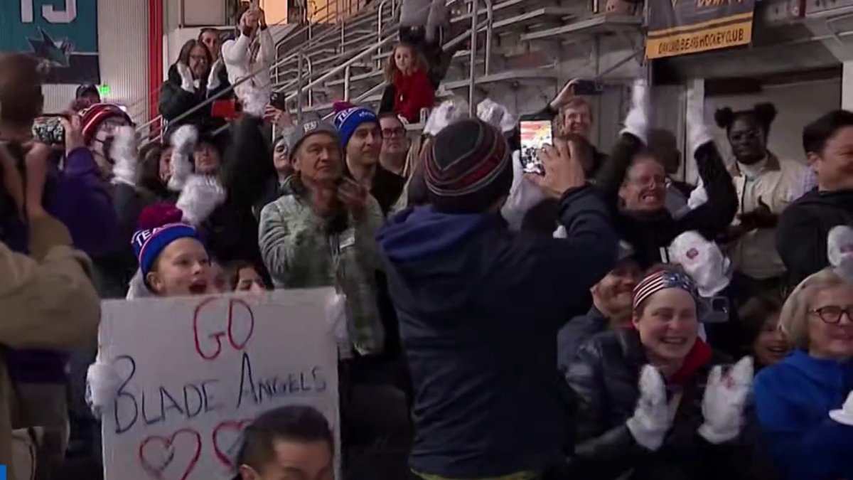 Dozens in Oakland watch Alysa Liu win gold medal – NBC Bay Area