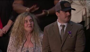 Trump awards purple hearts to National Guardsman who survived D.C. shooting and family of Guardsman who was killed – NBC 7 San Diego