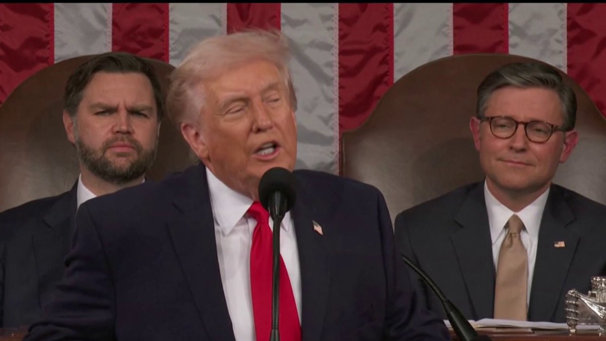 Highlights from U.S. history’s longest State of the Union address – NBC 7 San Diego