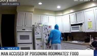 Santa Clarita man arrested for allegedly poisoning roommates’ food – NBC Los Angeles