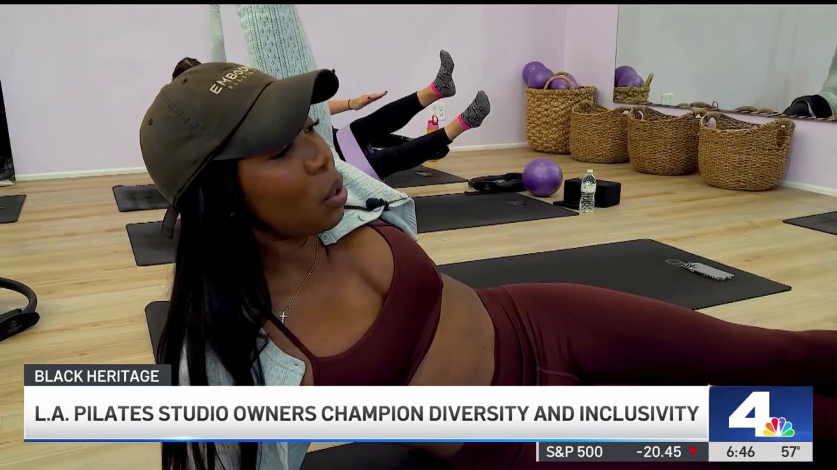 Los Angeles pilates studio owners champion diversity and inclusivity – NBC Los Angeles