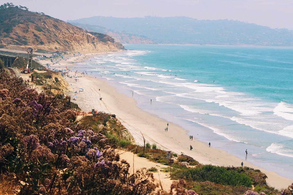 Cliffs of Del Mar, Calif.Credit: Getty
