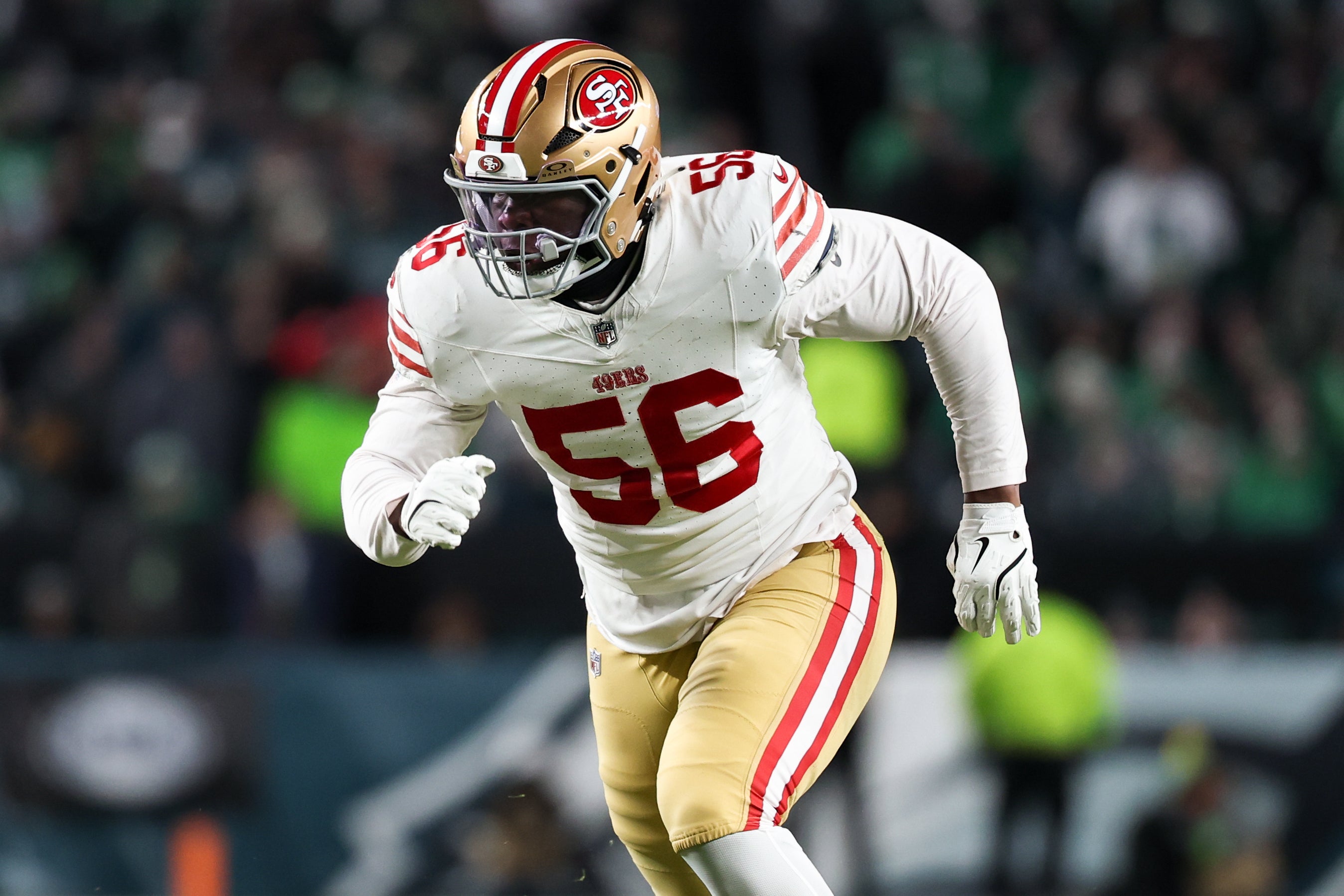 San Francisco 49ers defensive lineman Keion White was shot following an argument involving rapper Lil Baby at a private party in San Francisco, police have said