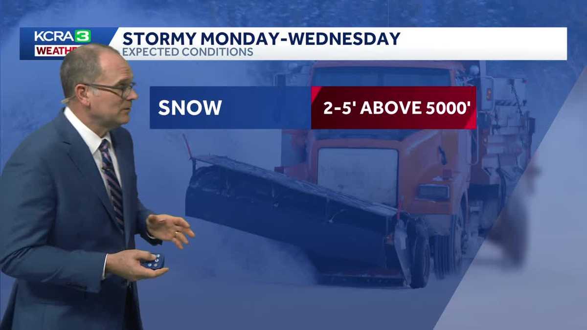 Tracking rain, snow and wind arriving in Northern California