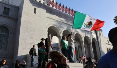 ICE Out LA protestors demand ICE reform