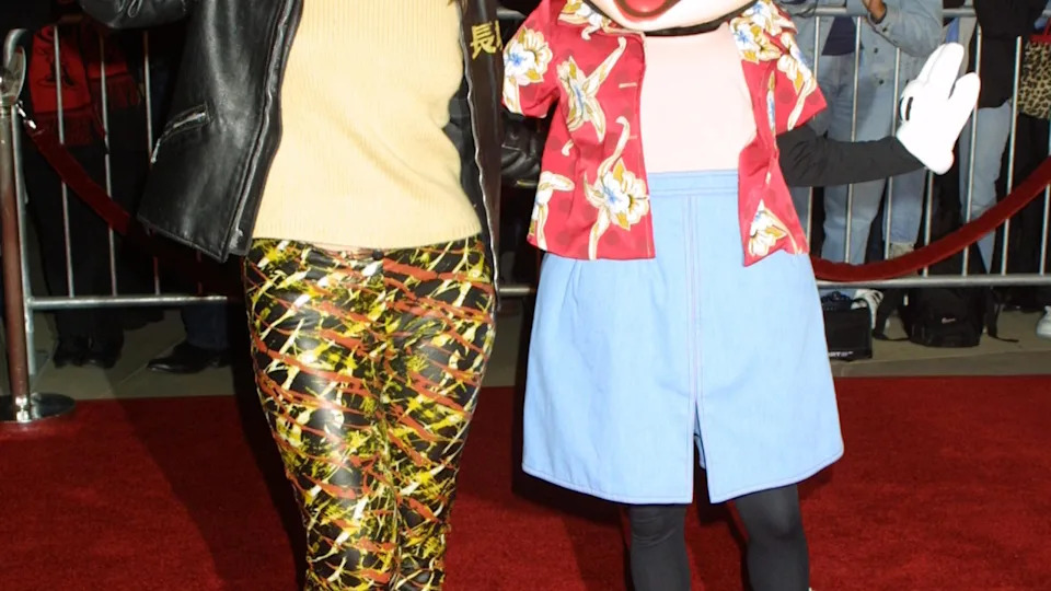 Actress Fran Drescher at the grand opening V.I.P partyGetty