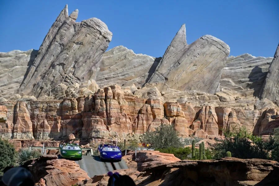 Anaheim, CA – April 05: Radiator Springs Racers in Cars Land inside California Adventure in Anaheim, CA, in 2023. (Photo by Jeff Gritchen, Orange County Register/SCNG)