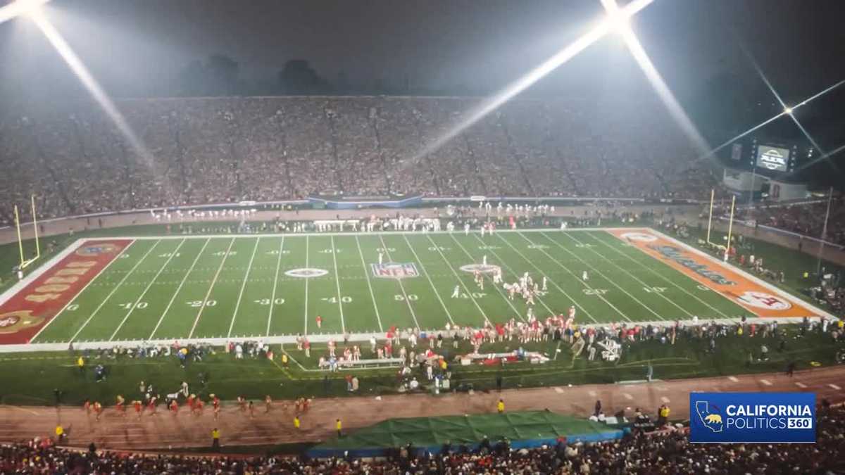 History of California hosting the Super Bowl