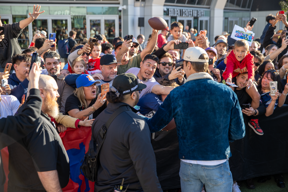NFL Legend Tom Brady Comes to Sacramento to Promote Card Store