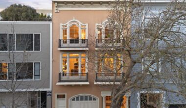 Pacific Heights double-lot home with secret garden