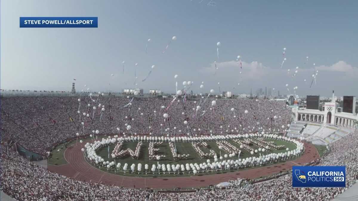 California's history of hosting the Olympics
