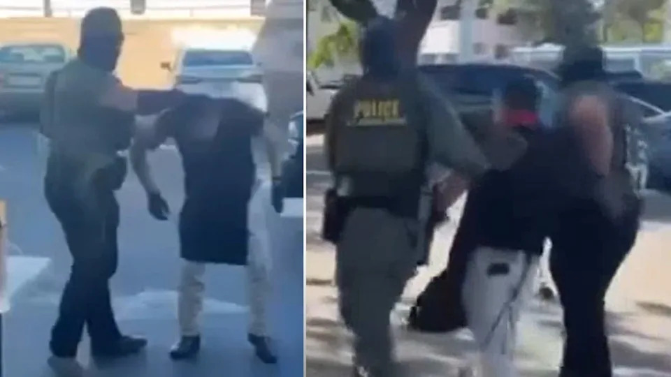 A Los Angeles area church has accused federal immigration agents of arresting a man volunteering at a food bank last week (North Hills United Methodist Church Center)