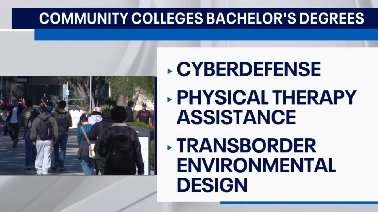 CA community colleges adds new bachelor's degrees