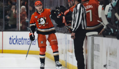 Gauthier gets 25th goal and surging Ducks beat Kraken 4-2 to move closer to Pacific Division lead