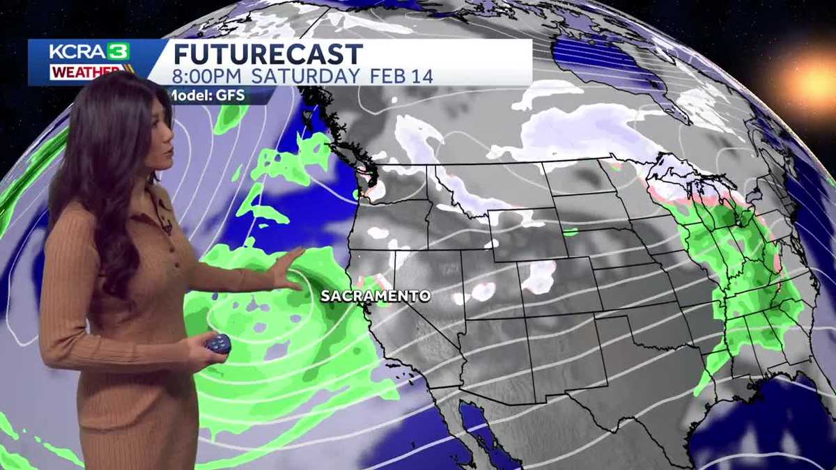 Mild Sunday with evening sprinkles possible