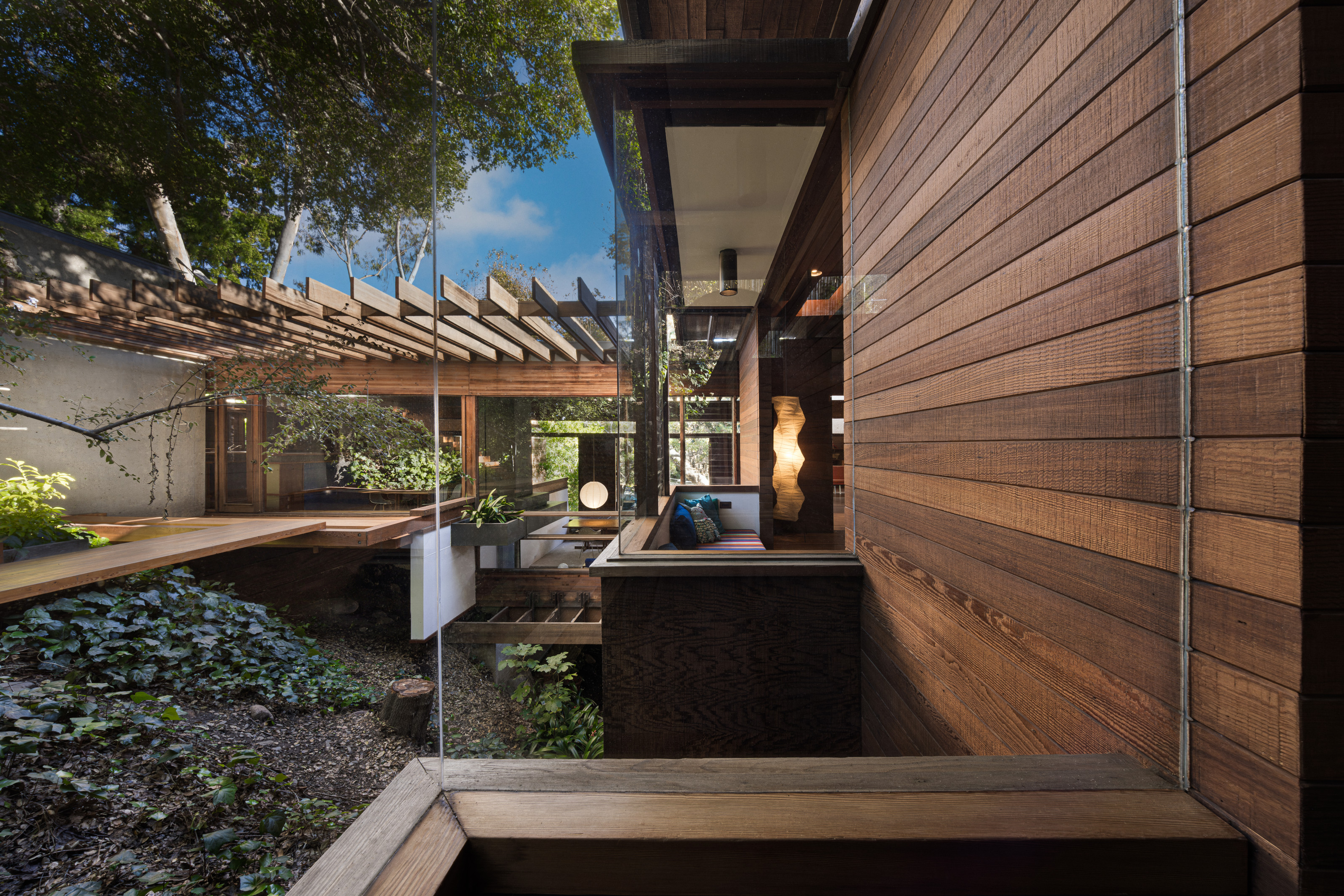 The Kappe House in Rustic Canyon