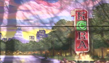 KCRA 3 mural celebrating 70 years of service nears completion