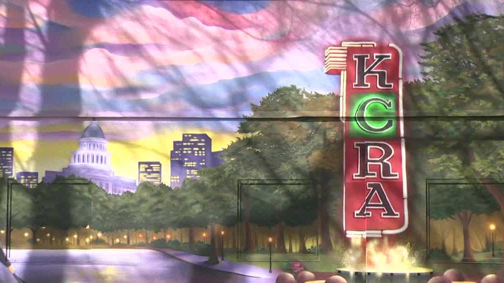 KCRA 3 mural celebrating 70 years of service nears completion