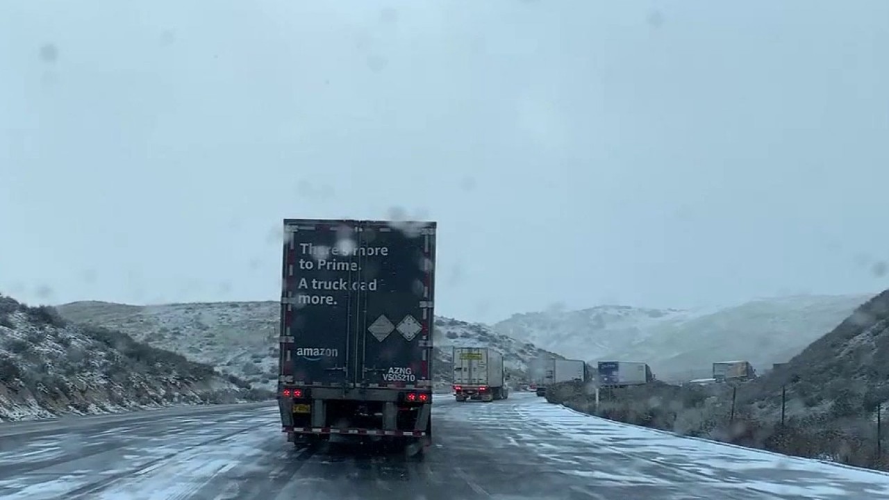 Snow hits the Grapevine