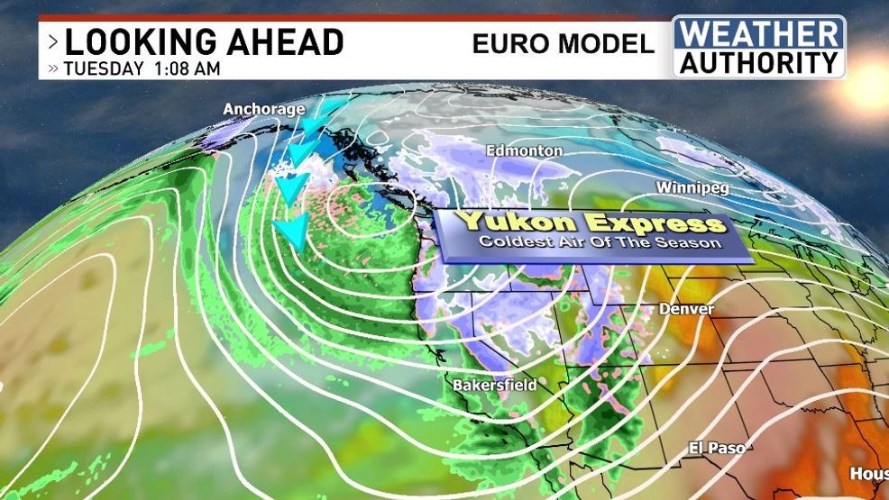 A powerful storm is poised to move across California on Monday, Feb. 26, 2026. (KBAK/KBFX)