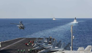 San Diego-Based Aircraft Carrier Faces Iranian Drone Threat