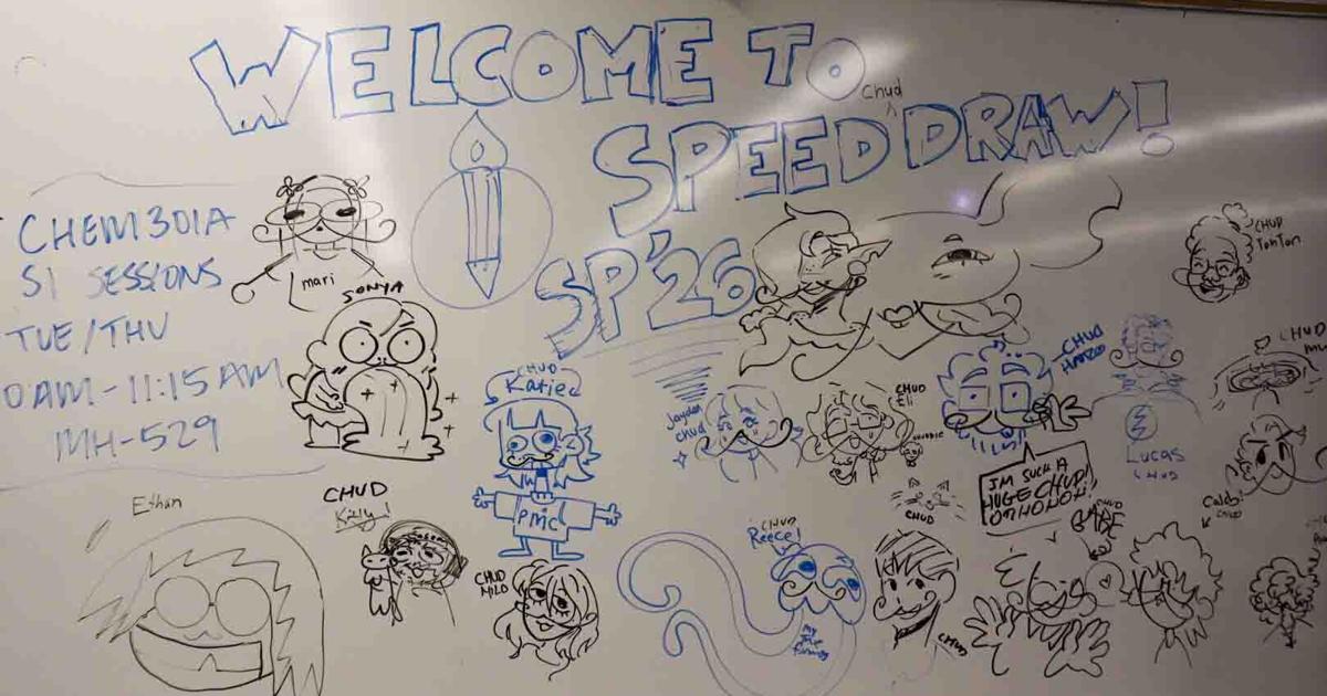 CSUF club draws up social interaction with art event | Lifestyle