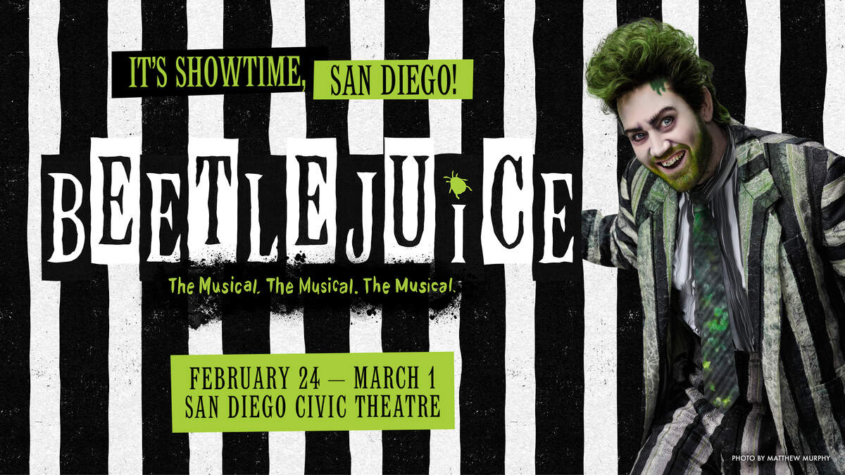 Beetlejuice The Musical presented by Broadway San Diego