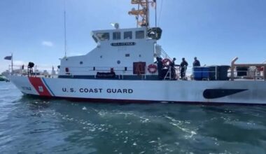 Fourteen Illegals Seized By Coast Guard Off San Diego