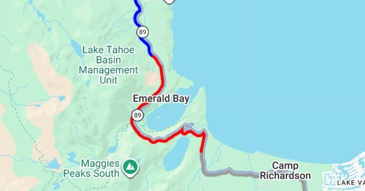 Highway 89 closed in both directions around Emerald Bay | California News