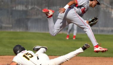 Cougars split DH with BC | Newsletter