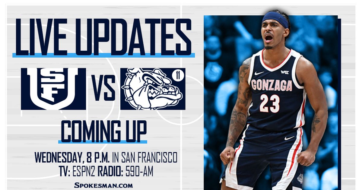 No. 11 Gonzaga takes on San Francisco at Chase Center