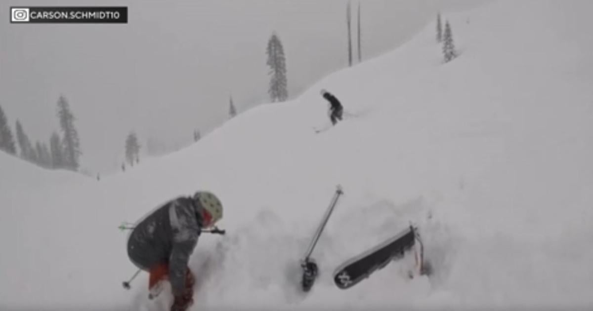 Two Sacramento skiers save person trapped in snow at Palisades | California News