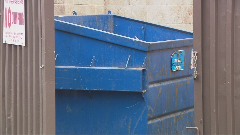 A newborn baby was found dead near a dumpster on Panama Lane early Monday morning. Police said the mother of the infant was taken to a hospital. PHOTO: KBAK/KBFX
