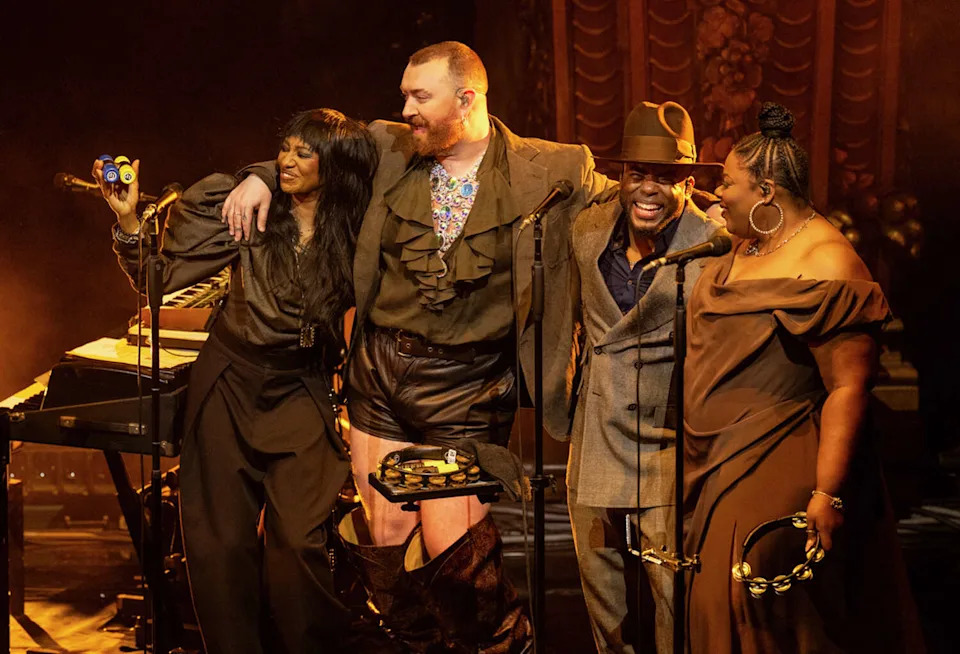 Sam Smith performs during the opening night of the "To Be Free: San Francisco" residency at the Castro Theatre in San Francisco on Feb. 10, 2026. (Steve Jennings/Getty Images for Capitol Records)