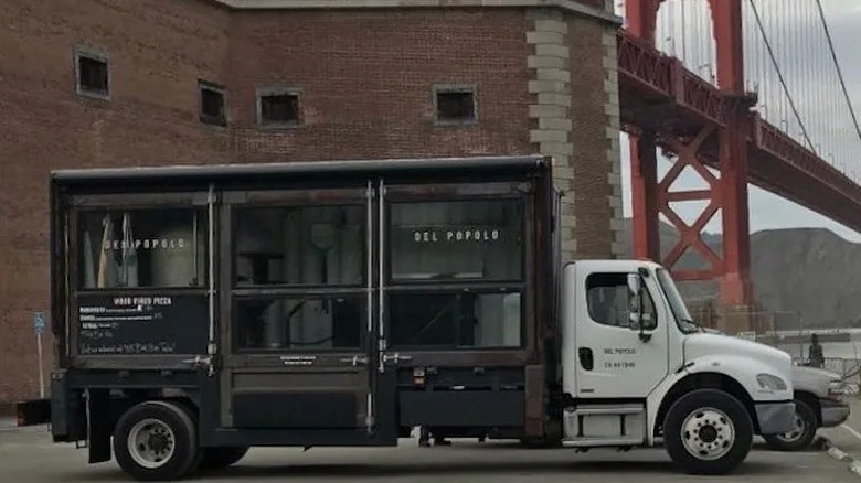 The Del Popolo pizza truck