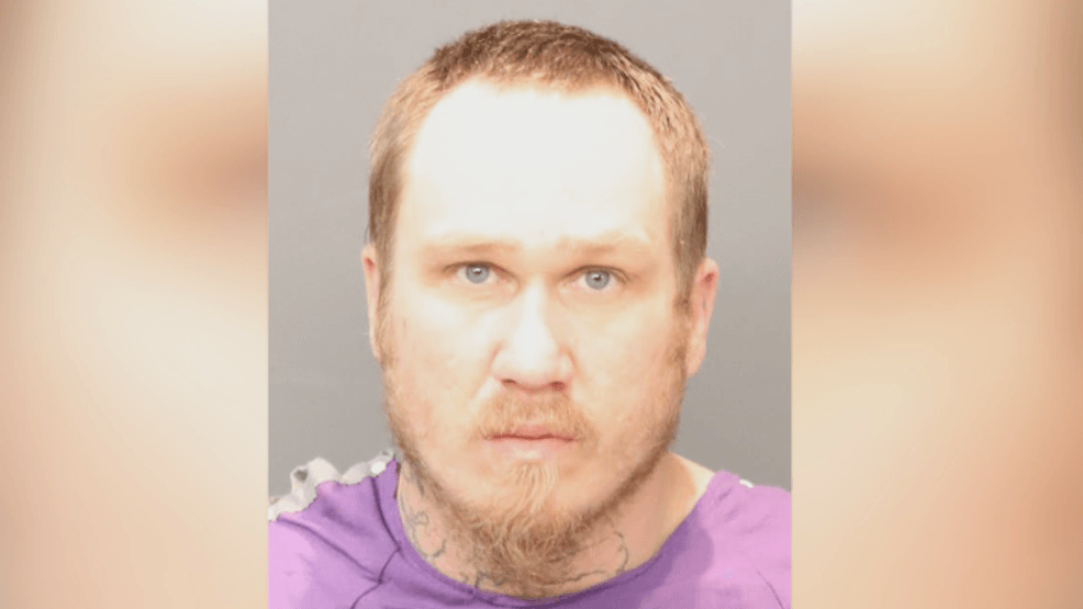 Mugshot of 38-year-old Michael Smith of Redding. (Courtesy:{ }Shasta County Sheriff’s Office)