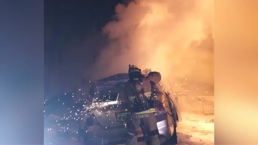 A fiery crash near the Long Beach Airport claimed four lives.